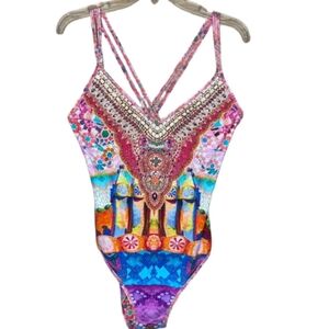 Colorful Women's One-Piece Swimsuit